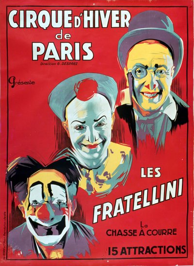 Poster advertising the 